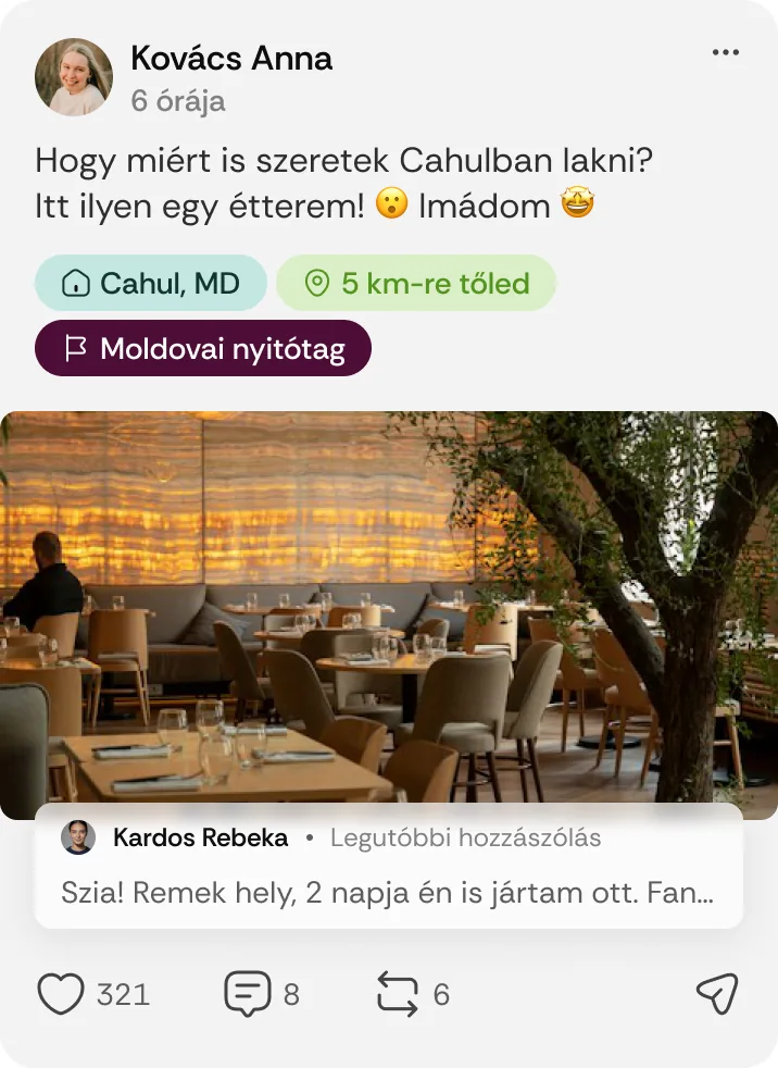 Nyitótag jelvény a posztokon
